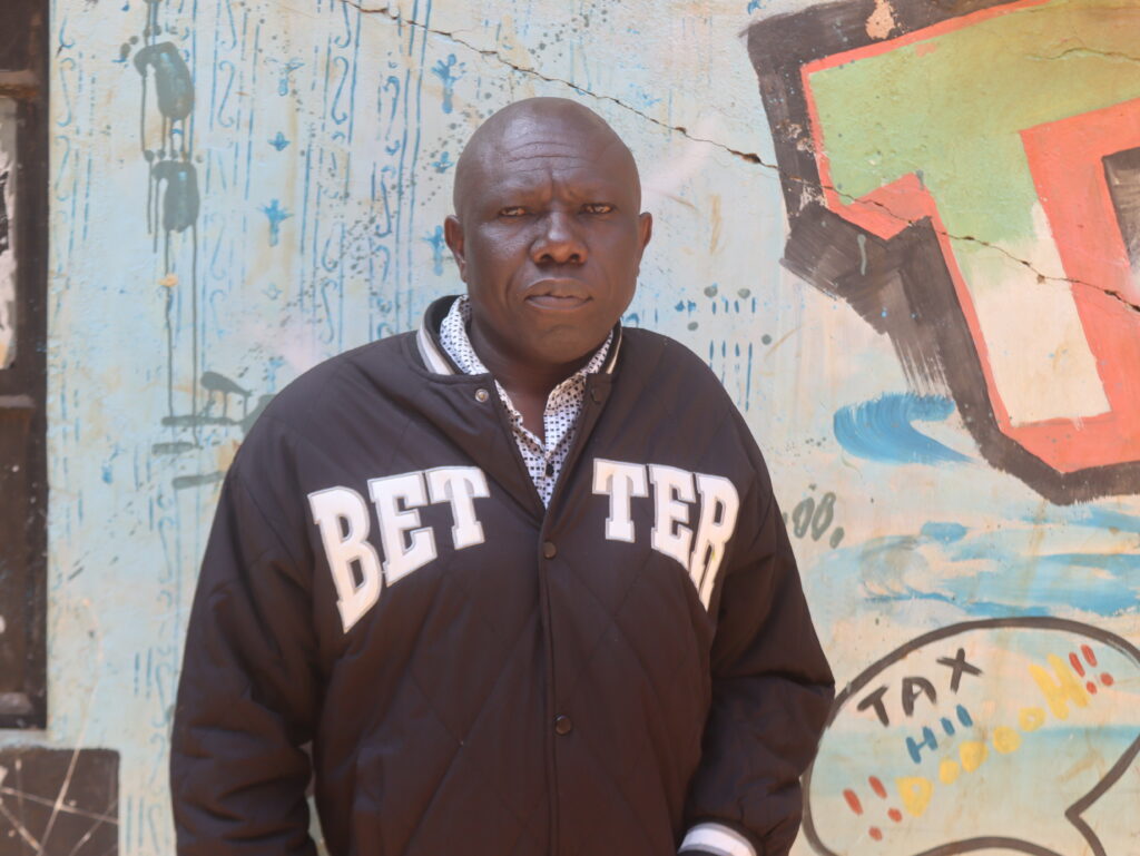 veteran voter Jeremiah Nyaga