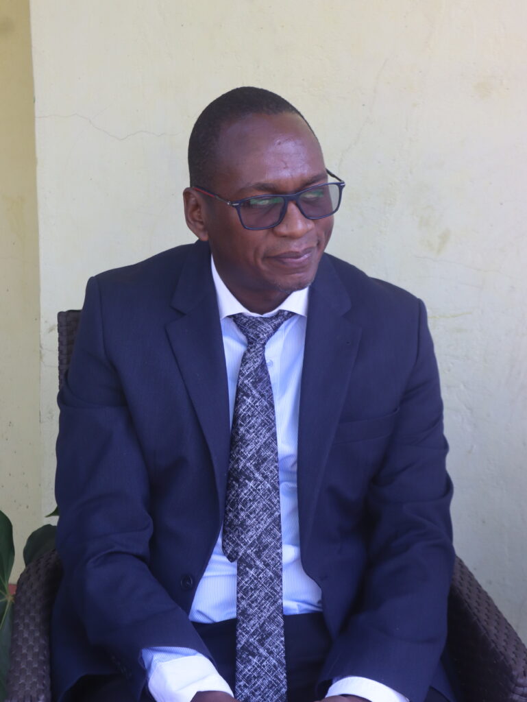 Stanley Mutuma, a visually impaired lawyer within the Judiciary and General Secretary of the Kenya National Paralympic Committee