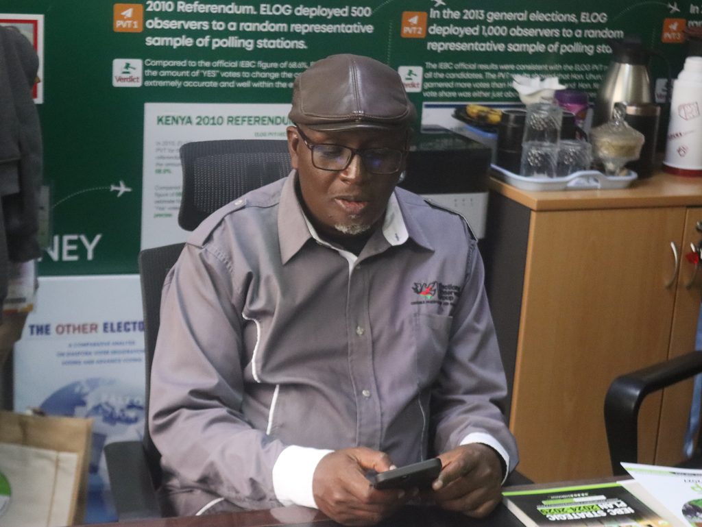 Mule Musau, National Coordinator of the Elections Observation Group (ELOG)